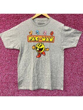 Pac-Man And The Four Ghost Retro Game T-Shirt Small